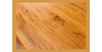Zoom sur la texture du plateau de la table ARKAYA 200cm pieds en X