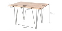 Table ARKAYA dimensions