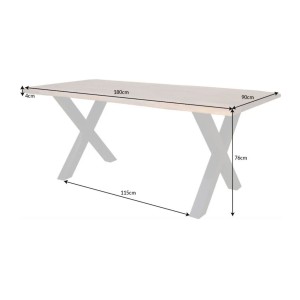 Table ORKAN 180cm dimensions