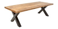 Table LODEN pieds en X 240cm