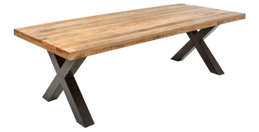 Table LODEN pieds en X 240cm