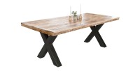 Table LODEN pieds en X 200cm