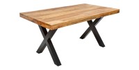 Table LODEN pieds en X 160cm