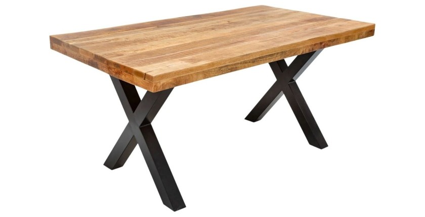Table LODEN pieds en X 160cm