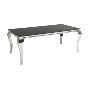 Table VELENA avec plateau noir