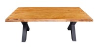 Table ARKAYA pieds en X 200cm