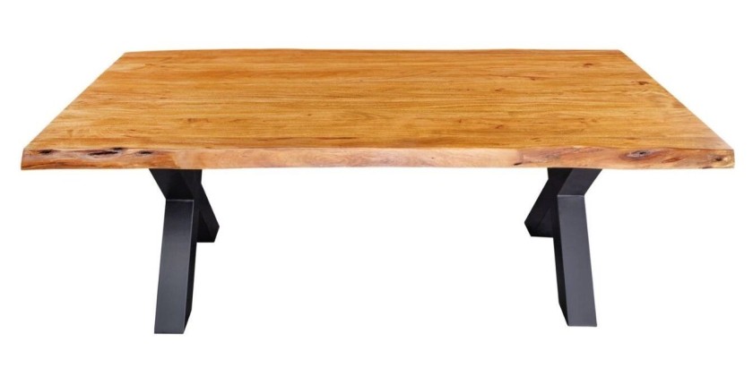 Table ARKAYA pieds en X 200cm