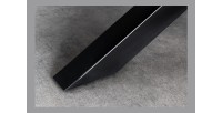 Zoom sur l'un des pieds de la table ARKAYA bois clair 200cm