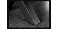 Zoom sur l'un des pieds de la table ARKAYA 300cm plateau 55mm