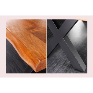 Zoom sur les détails de la table ARKAYA 300cm plateau 55mm