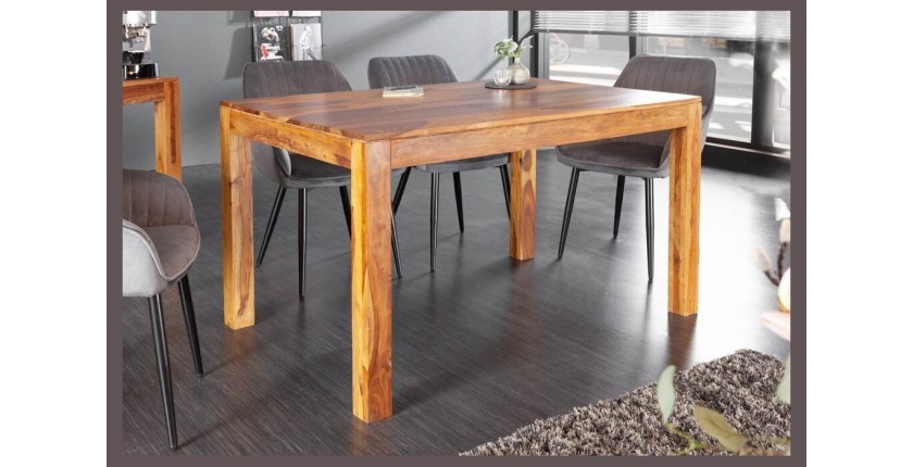 Table TAVINA 135cm vu de côté