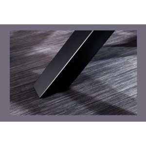 Zoom sur le pied de la table ARKAYA en Sheesham 200cm plateau 35mm