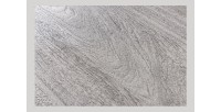 Table TALOA – Bois massif gris et métal noir – 140 cm – Style contemporain