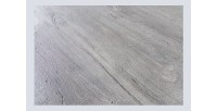 Table de salle à manger TALOA – Bois de manguier gris et métal noir – 120 cm – Forme ronde – Style contemporain