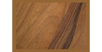 Zoom sur la texture de la table ARKAYA bois d'acacia 160cm pieds en U