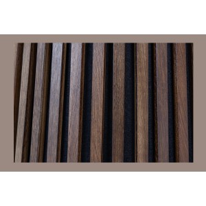 Table de salle à manger KANOVA 120 cm – Plateau rond en chêne foncé et pied central design – Style contemporain