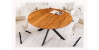 Table ronde SOLARA 130cm vu de haut