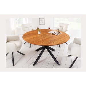 Table ronde SOLARA 130cm vu éloignée