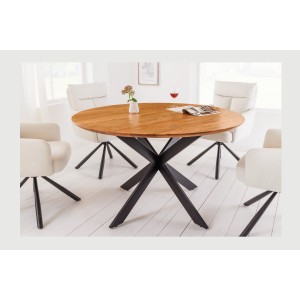 Table ronde SOLARA 130cm mise en situation