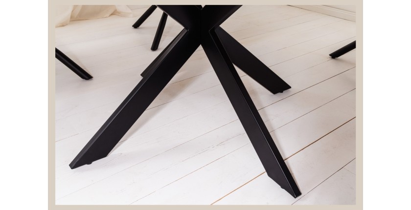 Zoom sur le pied de la table SOLARA ronde 130cm