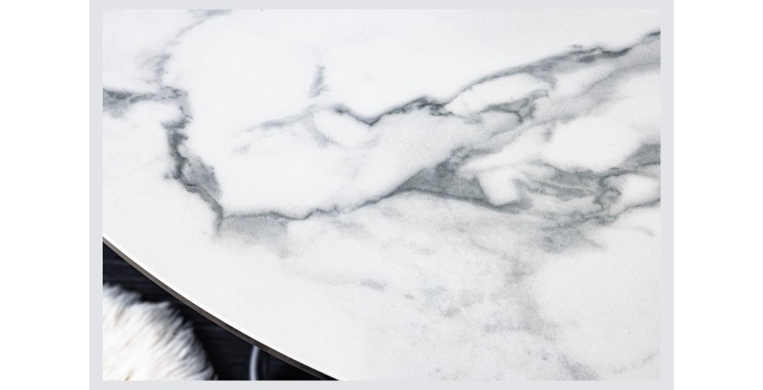Zoom sur la texture de la table BAUMA 120cm