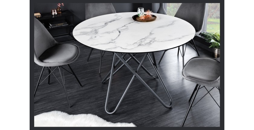 Table BAUMA 120cm mise en situation