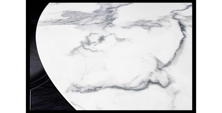 Zoom sur le plateau de la table BAUMA 120cm