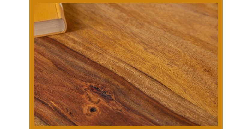 Zoom sur la texture de la table ORBO 120cm