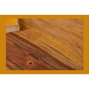 Zoom sur la texture de la table ORBO 120cm