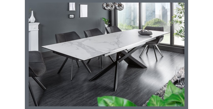 Table STELIX blanche mise en situation