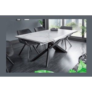 Table STELIX blanche sans extension