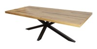 Table SOLARA en pin recyclé 200cm