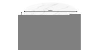 Table BAUMA 120cm dimensions