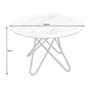 Table BAUMA 120cm dimensions
