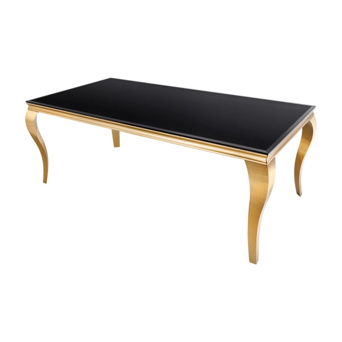 Table VELENA 180cm dorée