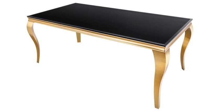 Table VELENA 180cm dorée