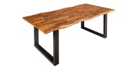 Table NALKO en bois d'acacia 160cm