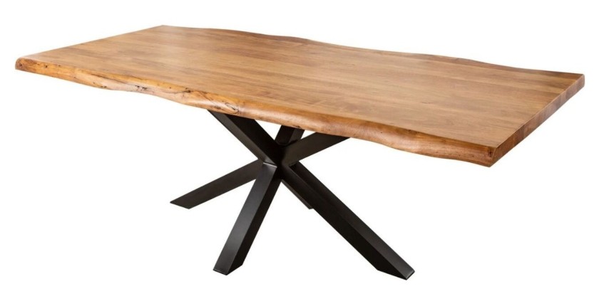 Table ARKAYA 220cm en bois d'acacia