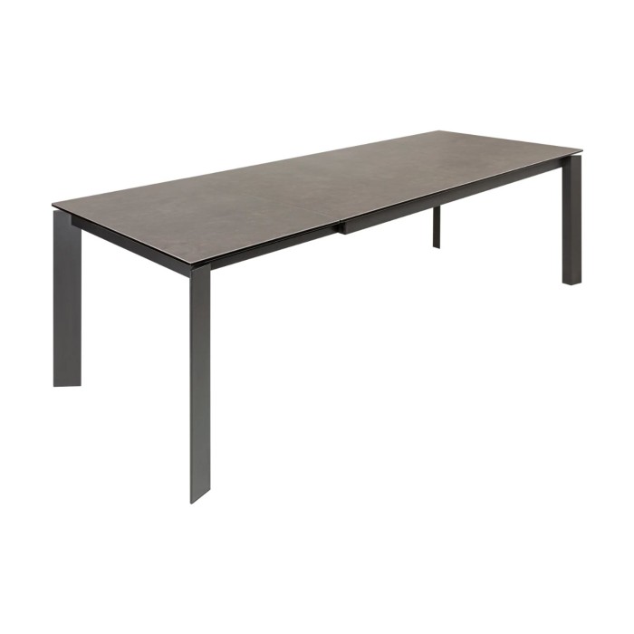 Table FORZA noire extensible jusqu'à 240cm