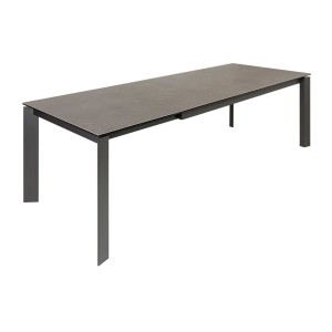 Table FORZA noire extensible jusqu'à 240cm
