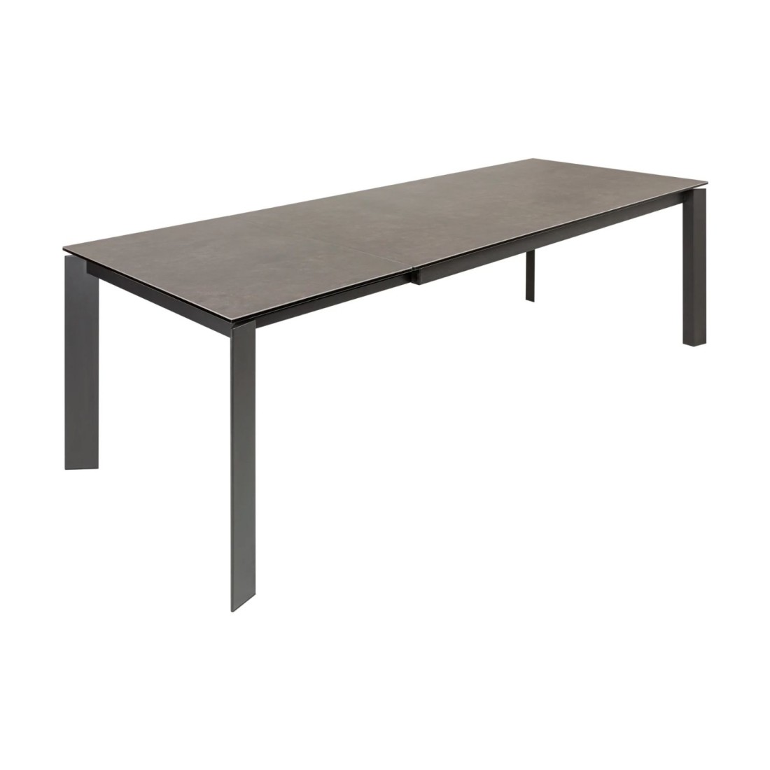 Table FORZA noire extensible jusqu'à 240cm