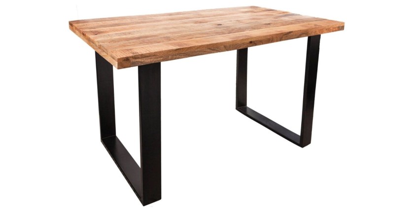 Table LODEN 140cm en bois de manguier
