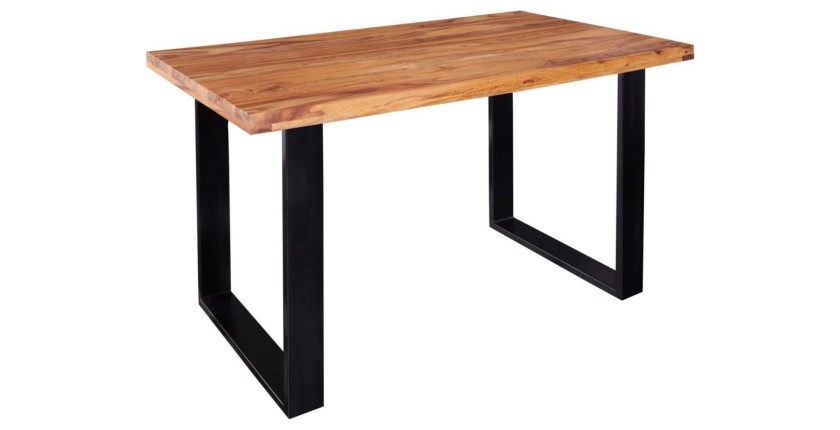 Table LODEN 140cm bois de Sheesham