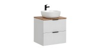 Ensemble de salle de bain NOXERA 60 cm avec vasque