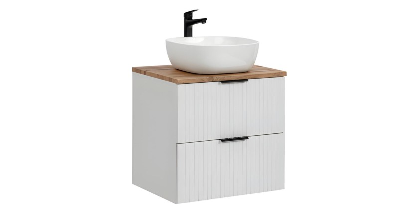 Ensemble de salle de bain NOXERA 60 cm avec vasque