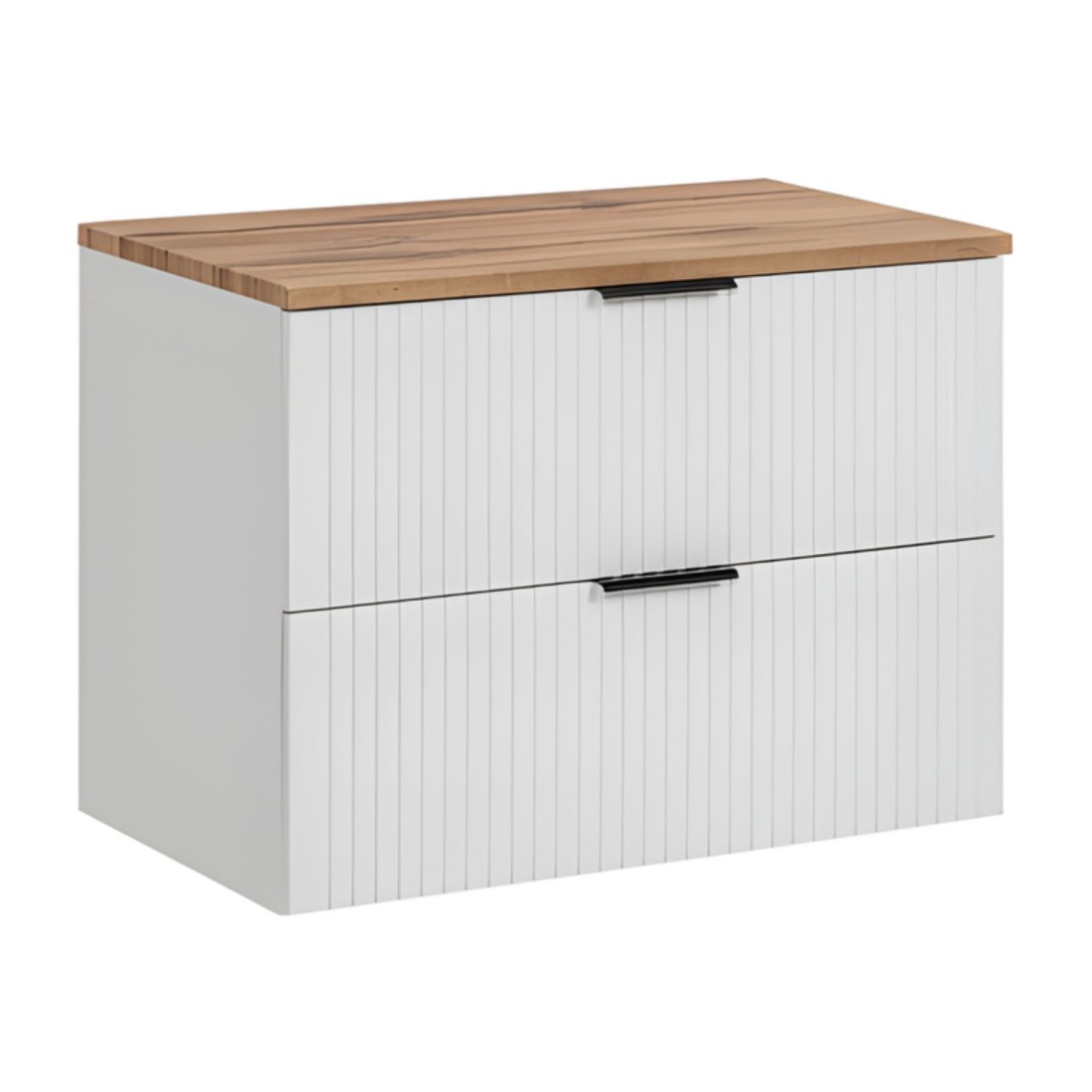 Ensemble de salle de bain NOXERA 80 cm avec plan vasque