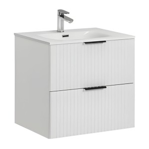 Ensemble de salle de bain NOXERA 60 cm avec vasque encastrée