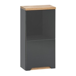 Meuble de rangement suspendu gris ERMANO