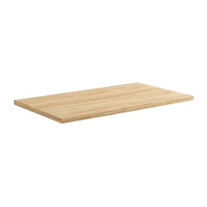 Plan vasque YOKA – Finition chêne clair, 90 cm