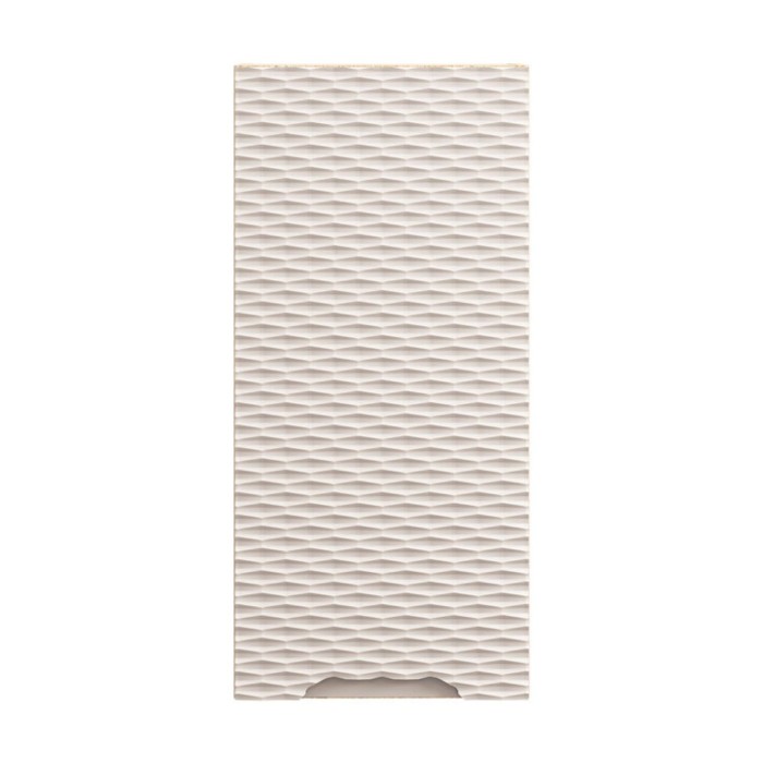 Mueble de almacenamiento YOKA – Beige y roble claro 35 cm